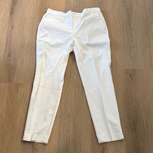 Zara Men's Crisp White Dress Pants